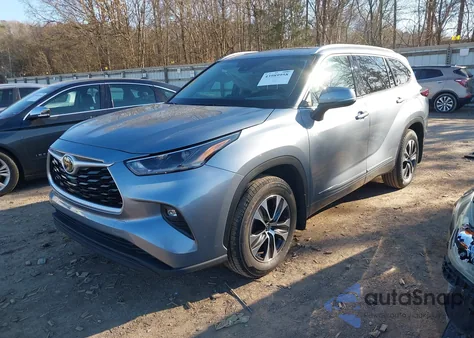 2021 Toyota Highlander Xle from USA, damaged, VIN 5TDGZRBH2MS098706